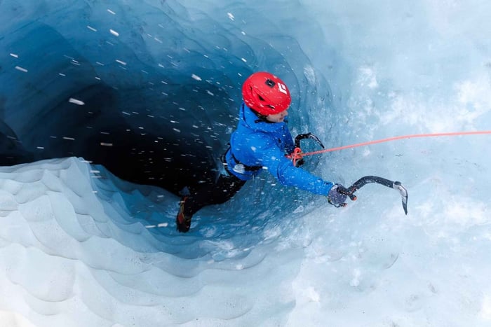Sólheimajökull: arrampicata sul ghiaccio in un piccolo gruppo di massimo 6 persone