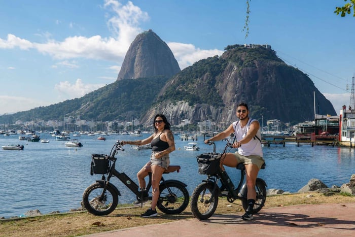 Rio historique et plages : visite en vélo électrique