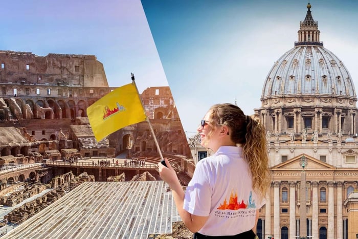 Roma: Colosseum og Vatikanmuseet - guidet tur på én dag