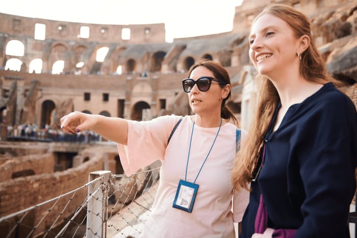 Rom: Kolosseum-Arena und Forum Romanum Kleingruppentour