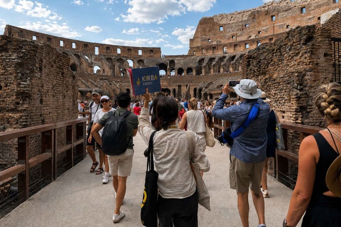 Rome : visite semi-privée de l'arène du Colisée