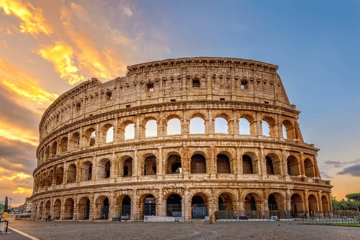 Kveldstur til Colosseum Express – kort guidet besøk