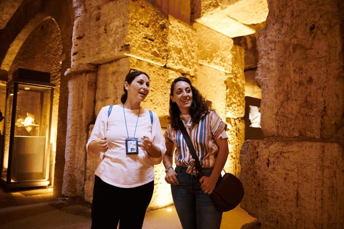 Rzym: Prywatna wycieczka do Koloseum, metra i Forum Romanum