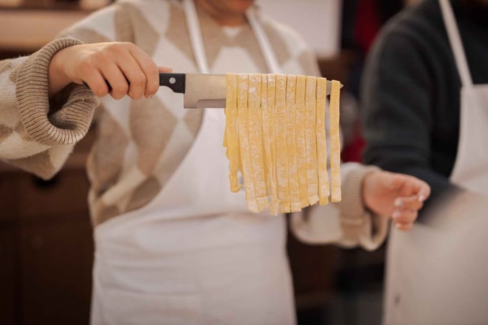 Cours de cuisine sur les fettuccine dans le centre-ville de Rome