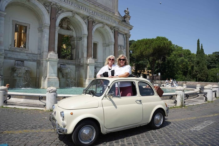 Fiat 500 Experience with Gelato and Photos