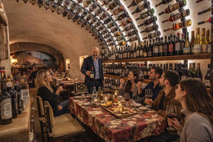 Roma: esperienza a Trastevere con degustazione e abbinamento di vini