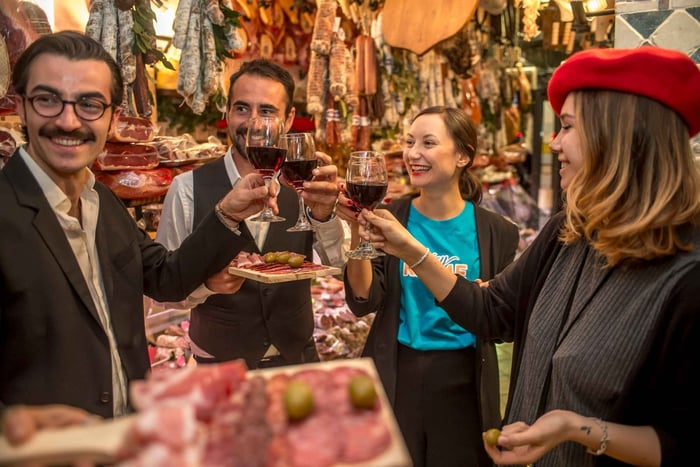 Rom: Foodtour und Weinverkostung in einer traditionellen Trattoria