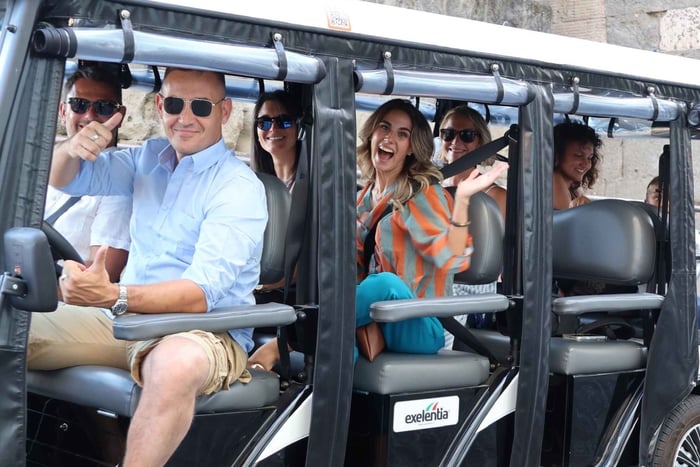 From Civitavecchia Port: Rome VIP Golf Cart Tour & Transfer