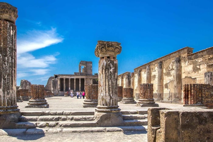 Från Rom: Dagsutflykt till Pompeji med biljetter