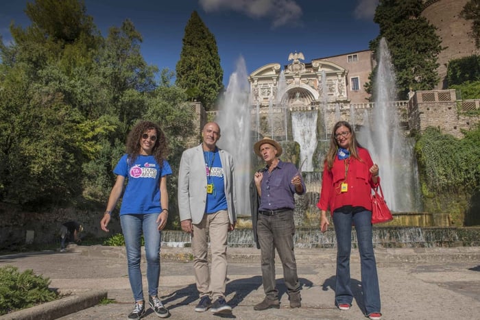 Från Rom: Villa d'Este och Hadrian's Villa Tour med lunch