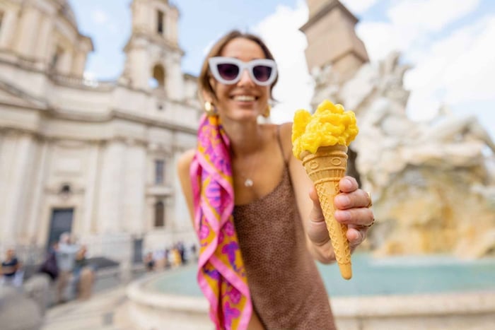 Corso di Gelato e Pasta a Roma - Piazza Navona