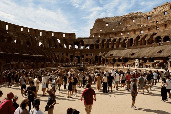 Rom: Guidad upplevelse av Colosseum och Forum Romanum