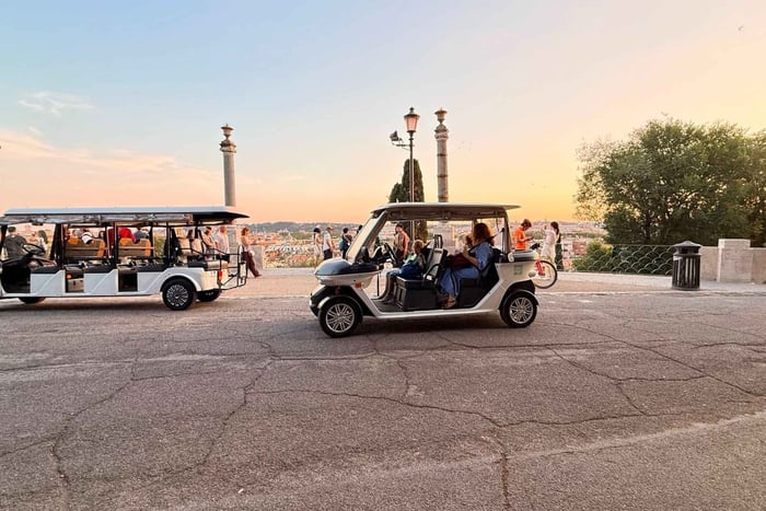 Imperial City Tour by Golf Cart with Optional Transfer