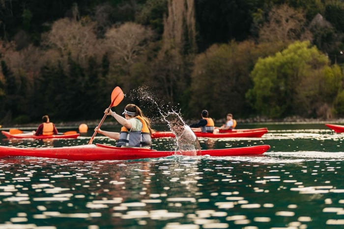 Kayak tra archeologia e natura al Lago di Castel Gandolfo