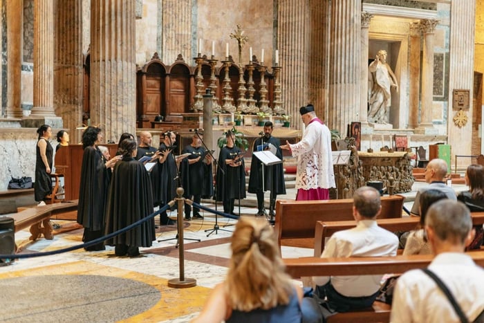 Panteão de Roma: visita exclusiva a portas fechadas com concerto