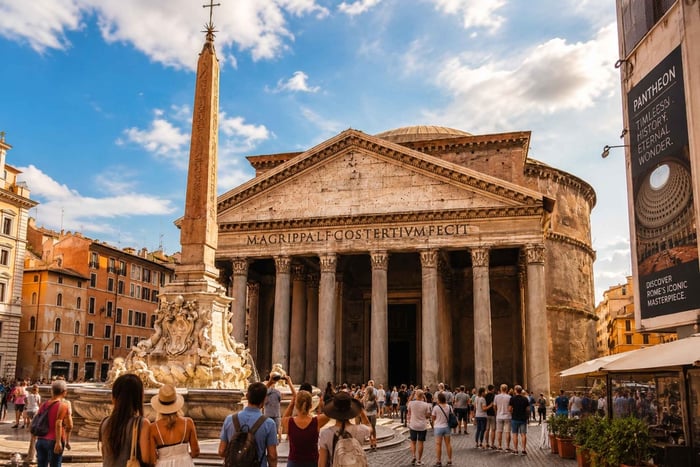 Offizielle Führung durch das Pantheon & Zugang zur Basilika des Neptun