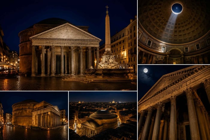 Roma: ingresso serale speciale al Pantheon con audioguida