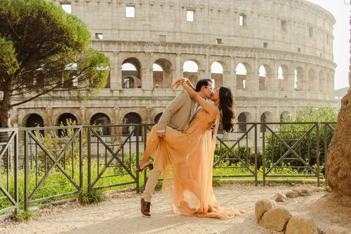 Roma: sesión de fotos en el Coliseo + reel opcional