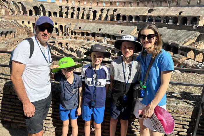 Private Colosseum & Ancient Rome Family Tour for Kids