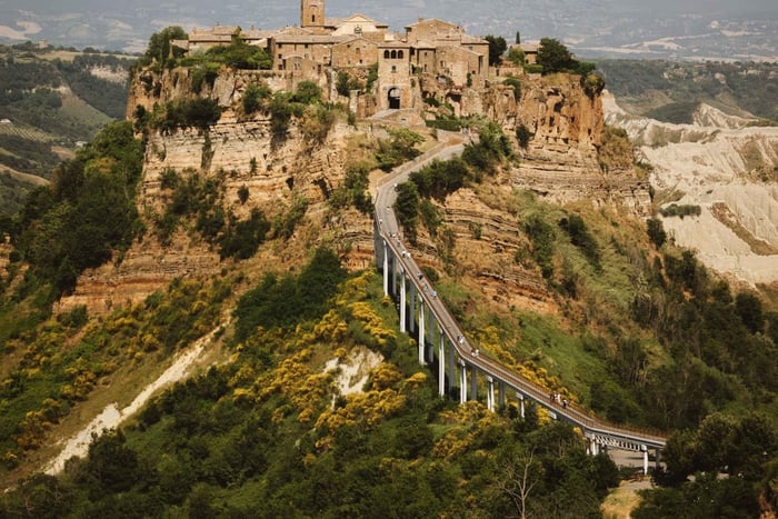 Privat dagsutflykt från Rom: Orvieto och Civita di Bagnoregio