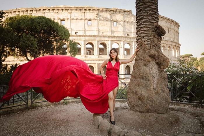 Roma: sesión de fotos privada en la Fontana di Trevi y el Coliseo