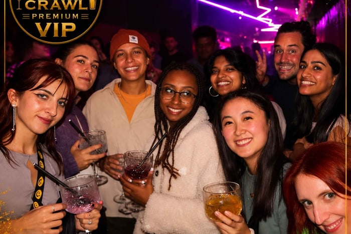 Pub Crawl Roma Premium VIP with Drinks & Games