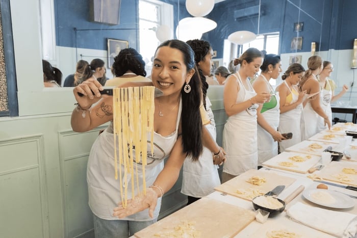 Rooma: 3-in-1 Fettuccine, Ravioli ja Tiramisu ruoanlaittokurssi