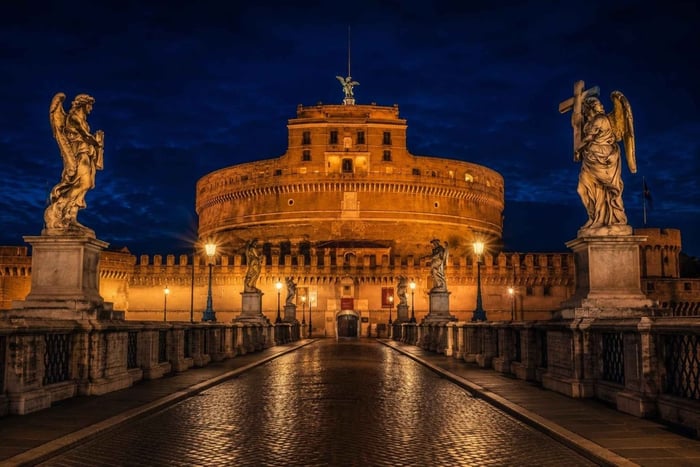 Rome:Castel Sant'Angelo Exclusive Night Entry with AudioGuid