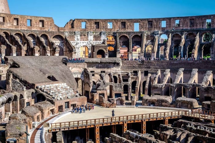 Rome: Colosseum Gladiator Floor Access & Roman Forum Tour