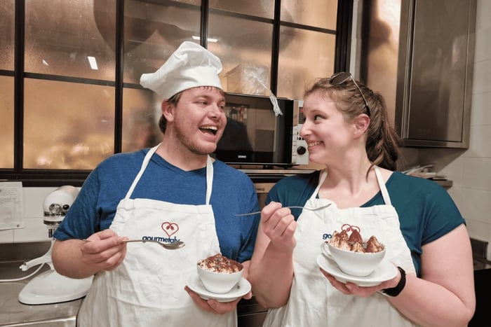 Rome cooking: Gelato & Tiramisu with savoiardi Baking class