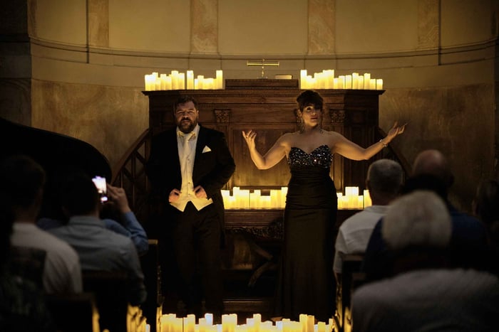 Roma: noche de ópera italiana a la luz de las velas