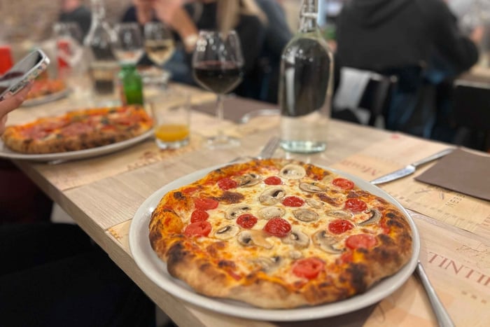 Rom: Pizza- och tiramisukurs med fri tillgång till utsökt vin