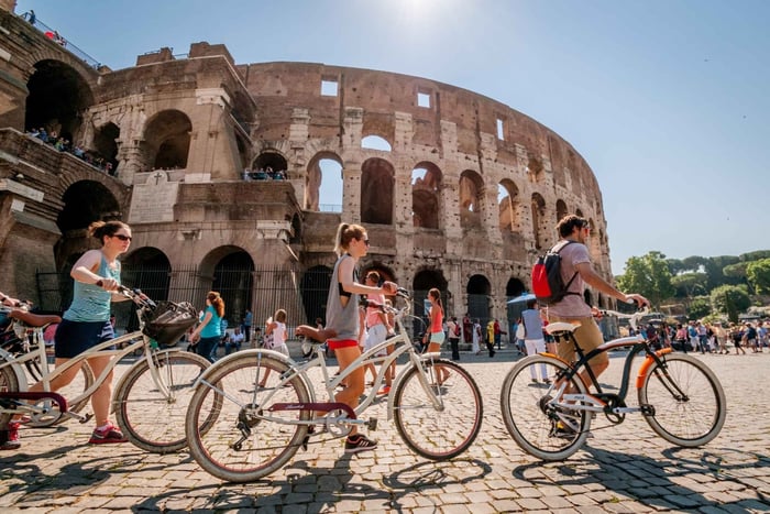 Rome: Standard or E-Bike Highlights Guided Tour