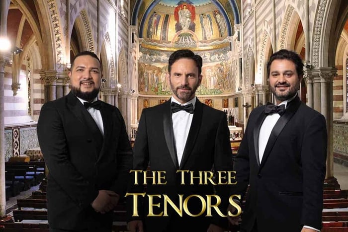 Rom: The Three Tenors at St. Paul's Church Konsertbiljett