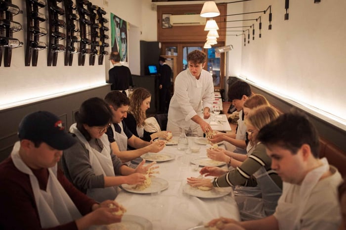 Rome : Cours de cuisine traditionnelle de pizzas près de la Piazza Navona