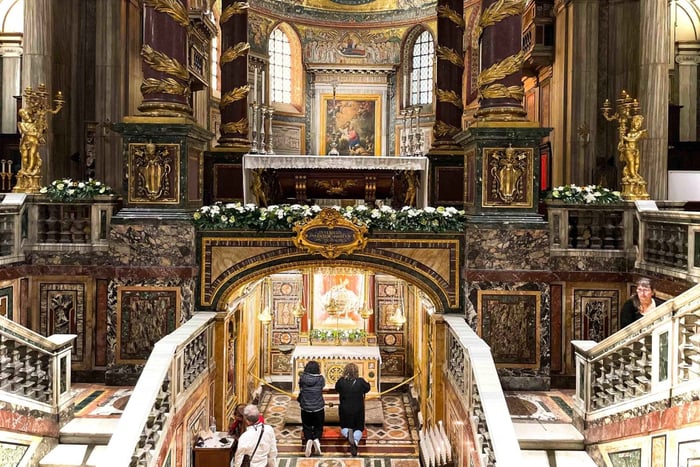 Santa Maria Maggiore : billet d'entrée pour le pape François, audioguide