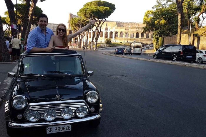 Recorrido por Roma en Mini Cooper Classic Cabriolet