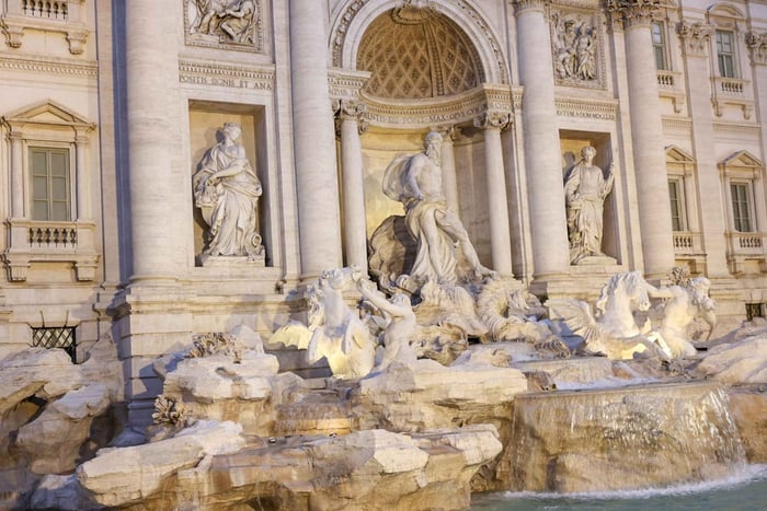 Rome : visite guidée de la fontaine de Trevi et de la cité de l'eau
