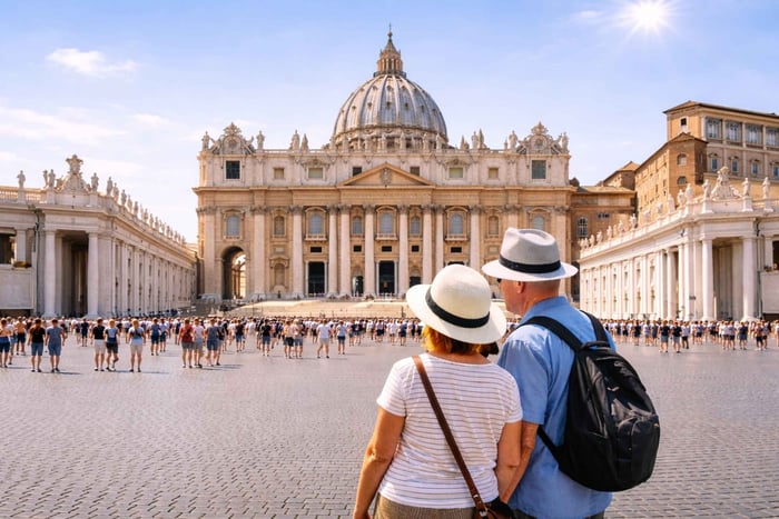 Vaticaan: Sint-Pietersbasiliek en beklimming koepel zonder wachtrij