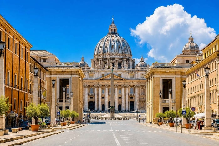 Vatican: St peters Dome Entry Ticket Papal Tombs, Audio Tour