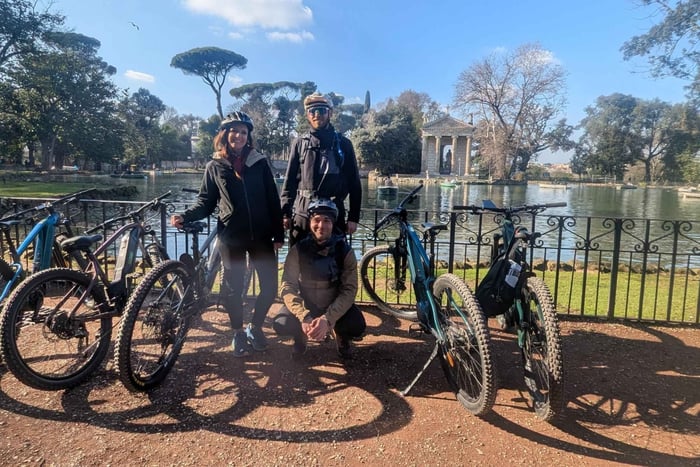 Villa Borghese E-Bike Tour (Small Group or Private)