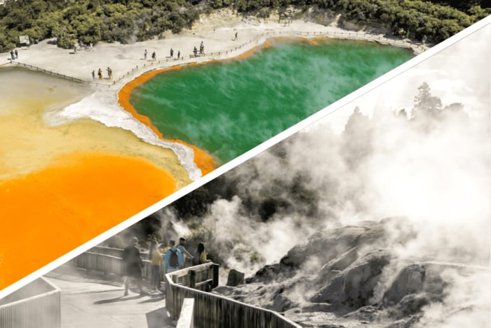 Auckland: Destaques de Rotorua, incluindo Wai O Tapu e Te Puia Tour