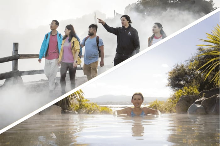 Auckland: Rotorua Highlights med Te Puia & Polynesian Spa