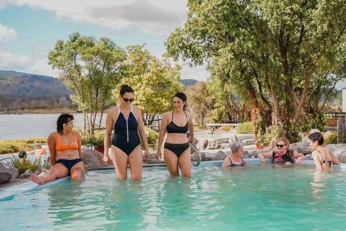 MITAI MAORI VILLAGE Night XP & Polynesian Spa from Auckland