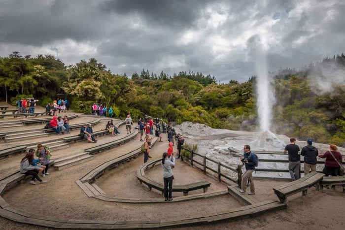 Wai-O-Tapu and Waimangu Volcanic Valley Tour + Boat