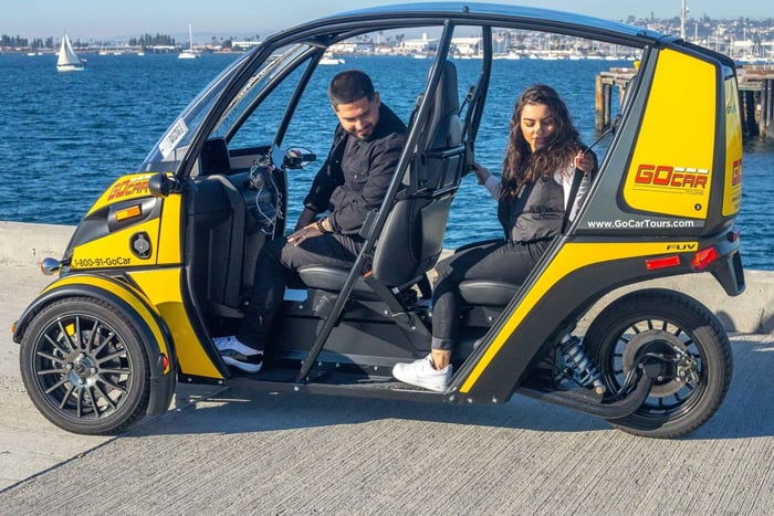 Coronado: GPS-Guided Private Electric Open-Top Car Tour