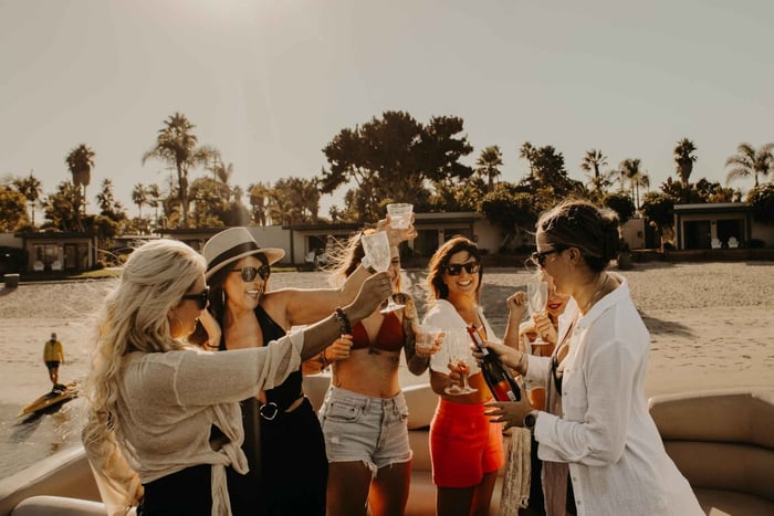 San Diego: Double Decker Boat Party on Mission Bay