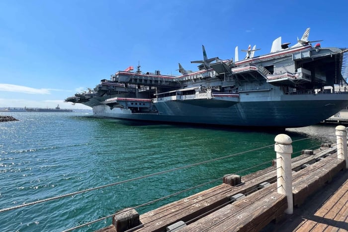 USS Midway Museum Entry + Embarcadero Walking Tour