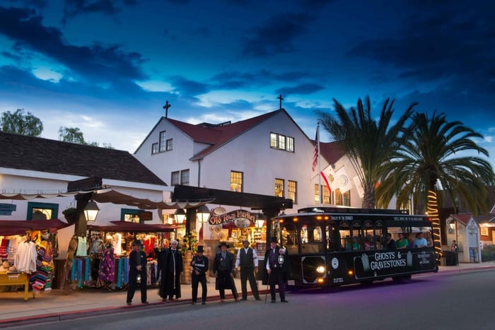 San Diego : Visite sur les fantômes et les pierres tombales en trolley