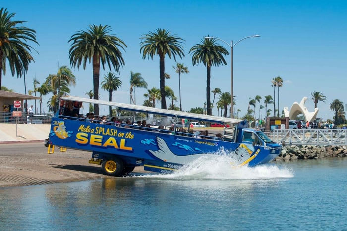Excursão de autocarro anfíbio pela cidade de SEAL